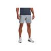 Under Armour Solid Color Elastic Waist Straight Leg Sports Shorts Men Bottoms Harbor-Blue 1373780-465