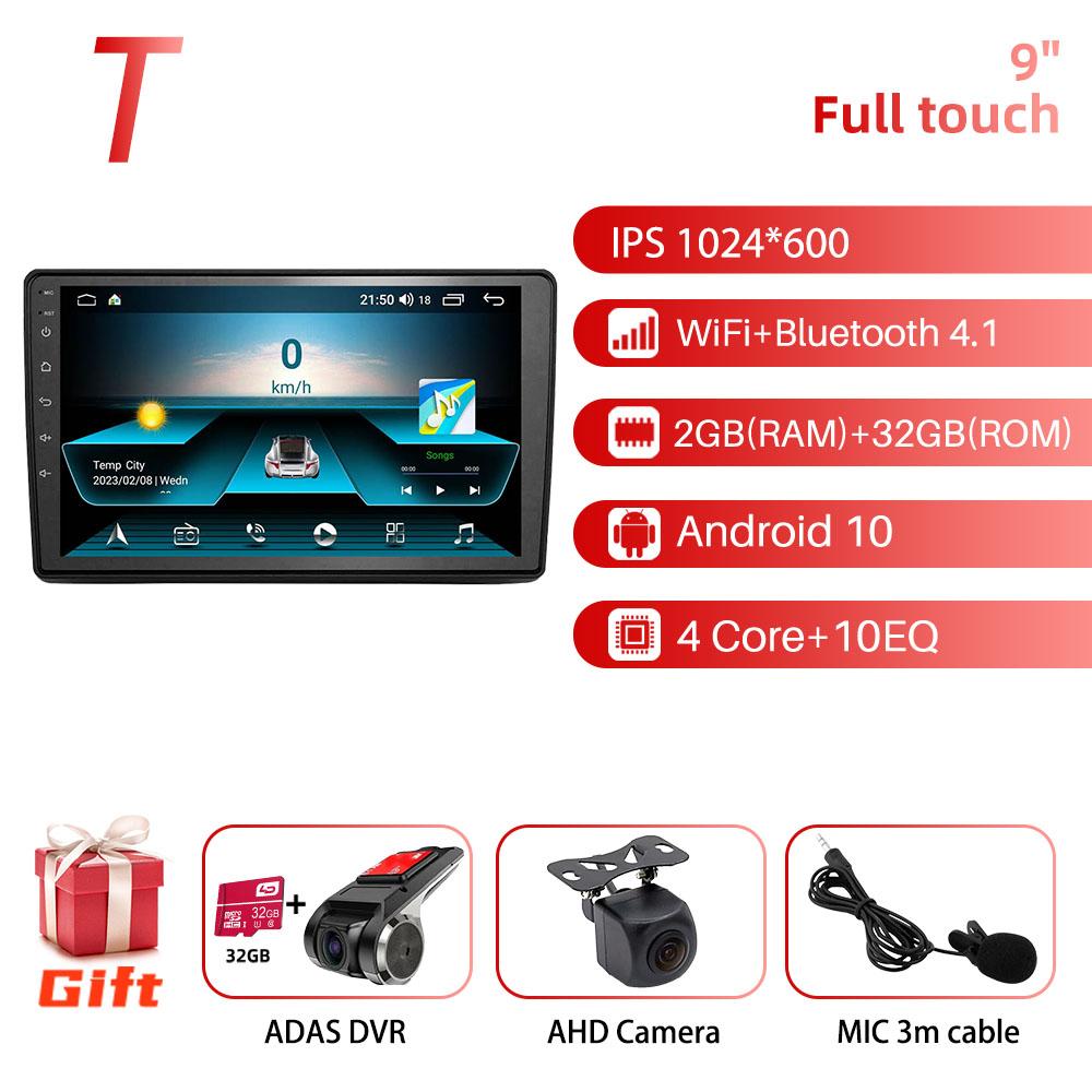 2 Din CarPlay Multimedia for Citroen C2 C3 2001-2010 Android Stereo Car Radio GPS Navigation Player Head Unit Autoradio BT WIFI
