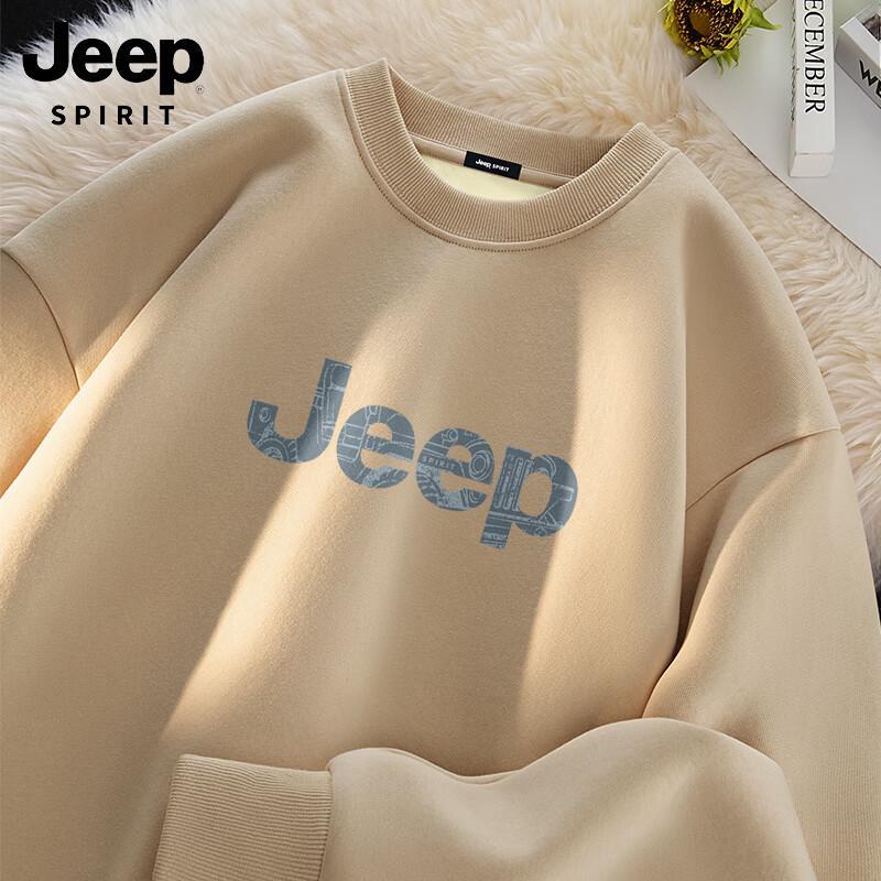 

JEEP SPIRIT Men s Heavyweight Fleece-Lined Sweatshirt 3XL