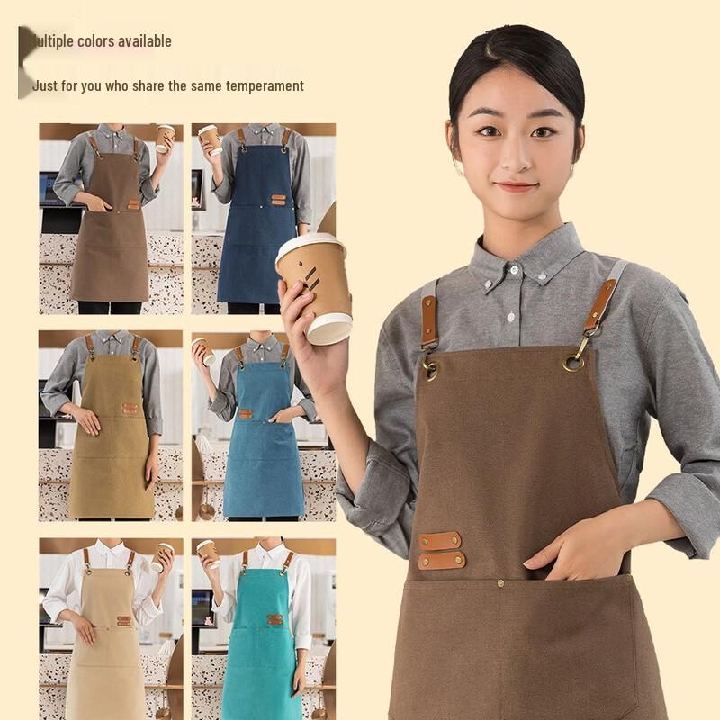 Durable Washed Canvas Apron