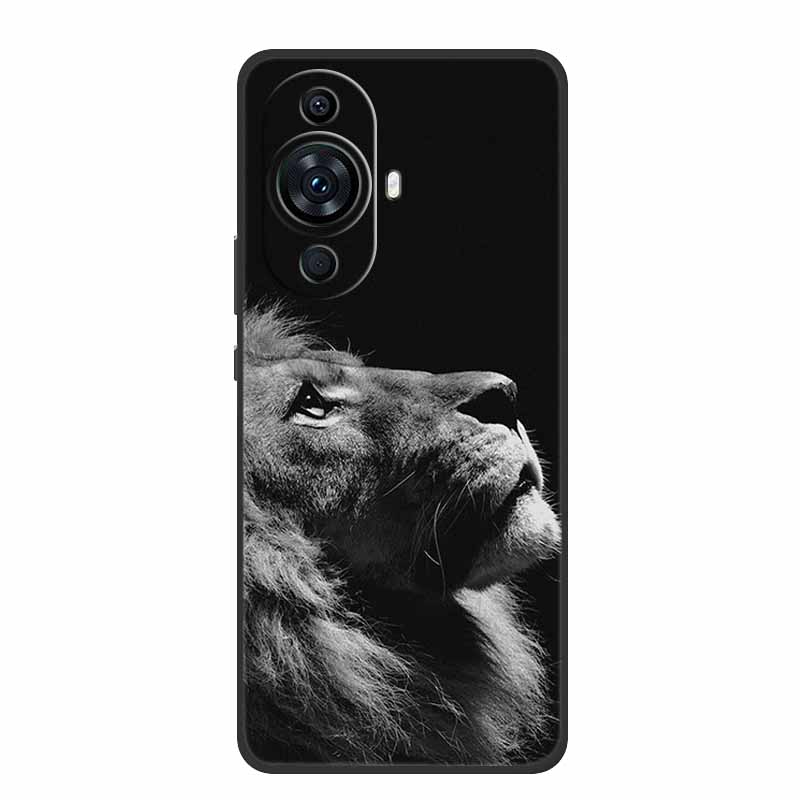 For Huawei Nova 12s Case Popular Black Silicone Soft Back Cover Case For Huawei Nova 12s Phone Case Cover Nova12s 12 s Funda 6.7