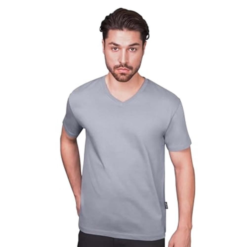 HRM Mens Luxury V Neck T-Shirt