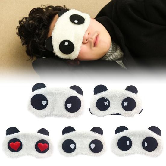 Cute Panda Unisex Plush Travel Sleep Nap Eye Mask Shade Cover Eyepatch Blindfold