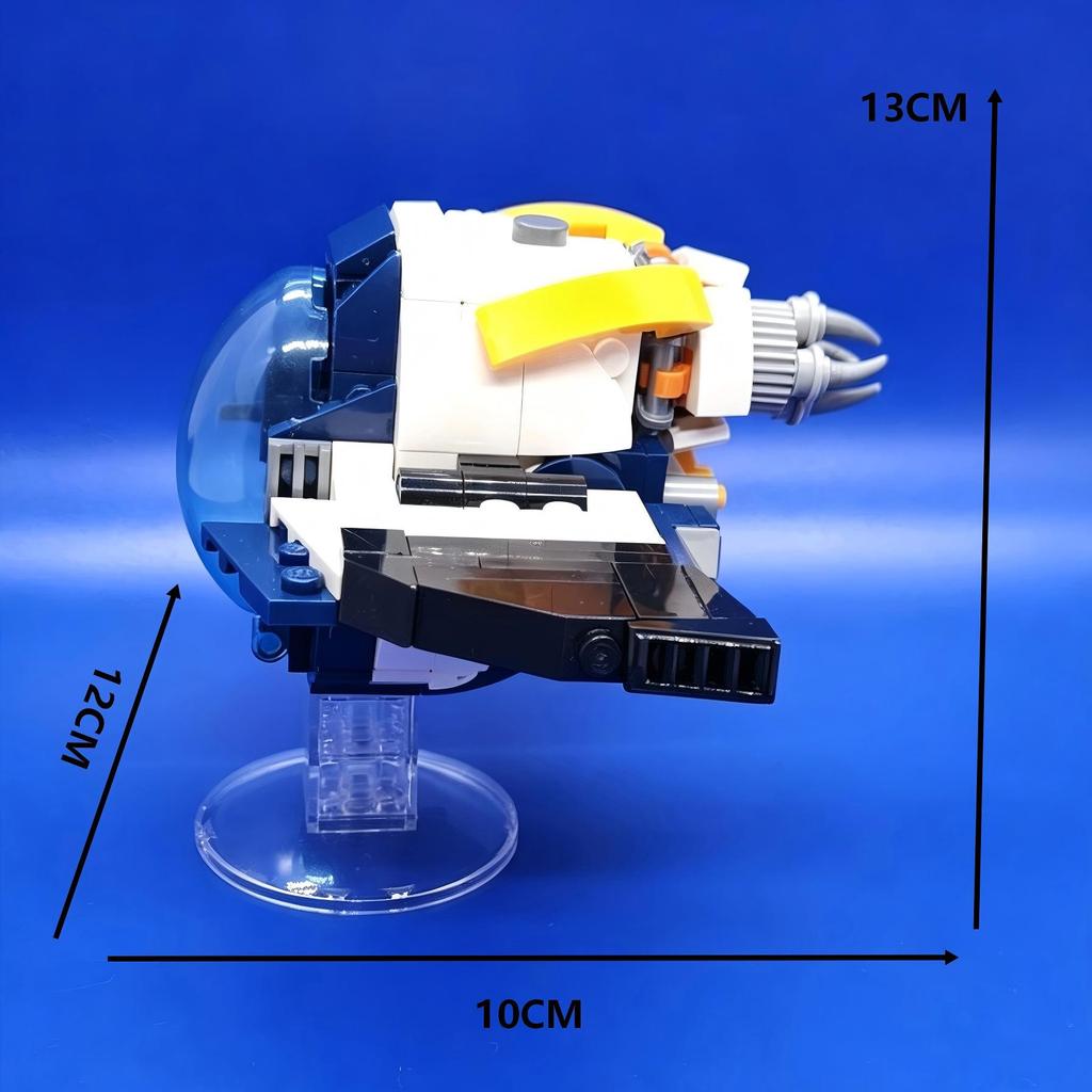 Subnautica 2 Tadpole & Chomper Mini Building Blocks Set