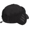 Adidas Golf Golf Cap with Black Men's Water-Repellent 3-in-1 Earflaps,