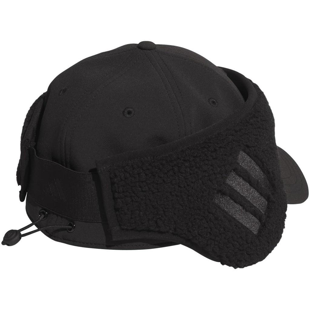 Adidas Golf Golf Cap with Black Men's Water-Repellent 3-in-1 Earflaps,