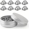 50pcs Copper Badge Butterfly Cap Buckle Needle Card Cap Brooch Clutch Tie Pin Cuff Pin DIY Jewelry Pin
