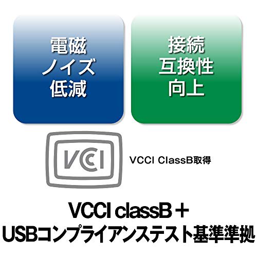 BUFFALO USB3.0 Bus Powered 3 Port Hub Black Compact Model BSH3U105U3BK [Windows/Mac Compatible] [1] Black