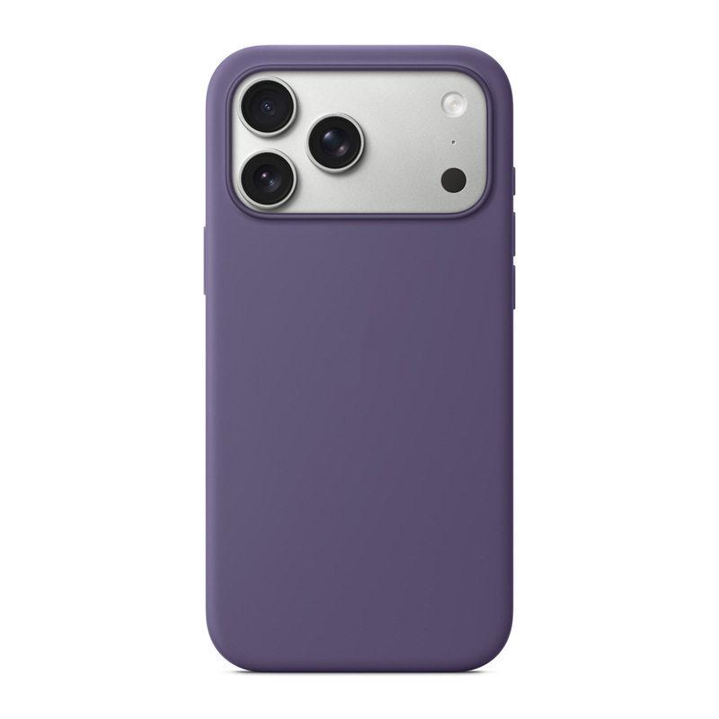 

Magnetic Liquid Silicone Phone Case for Apple iPhone 17 Pro Max with Animated Camera Button. iPhone 17 Pro Cutout Edition
