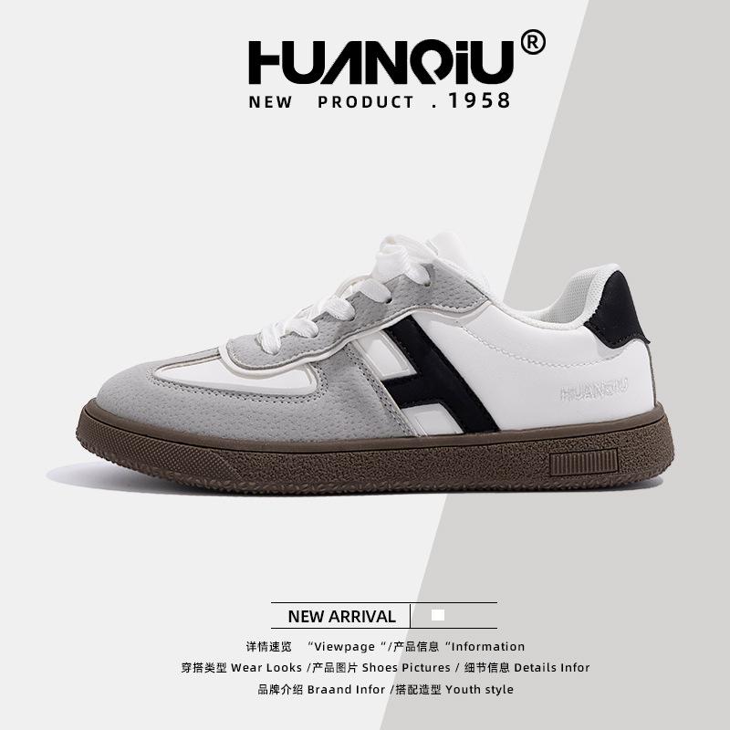 

Глобальные тонкие дышащие немецкие кроссовки женские весна 2025 года новые универсальные трендовые нишевые туфли на плоской подошве ZHQ6327 35