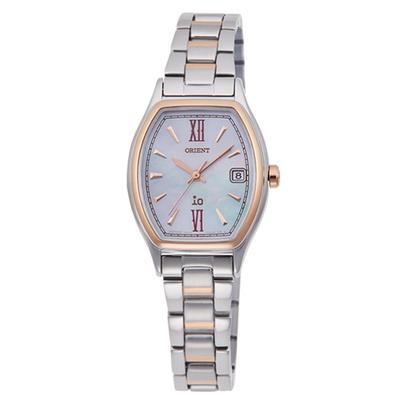 Orient iO SOLAR Solar Made In with White Watch, Japan, Manufacturer's Warranty, Women's, RN-WG0010A,