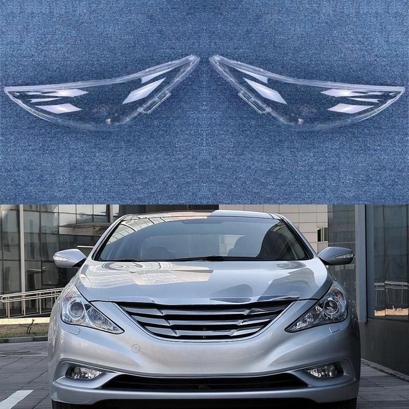 Headlamp Lamp Shell Transparent Lampshade Case Headlight Cover Lens Plexiglass for Hyundai Sonata 2011 2012 2013 2014