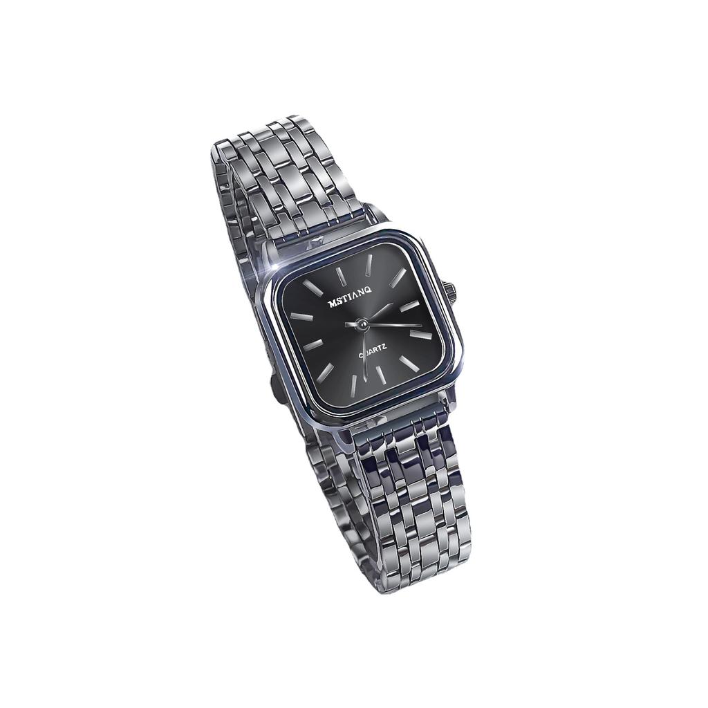 Square Watch Women'S Light Luxury Niche High-End Sense Simple Temperament Student Style Small Women'S Watch