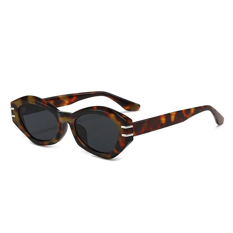 No Ip Unisex Hexagon Fashion Sunglasses With Uv400 Protection For Outdoor Sports