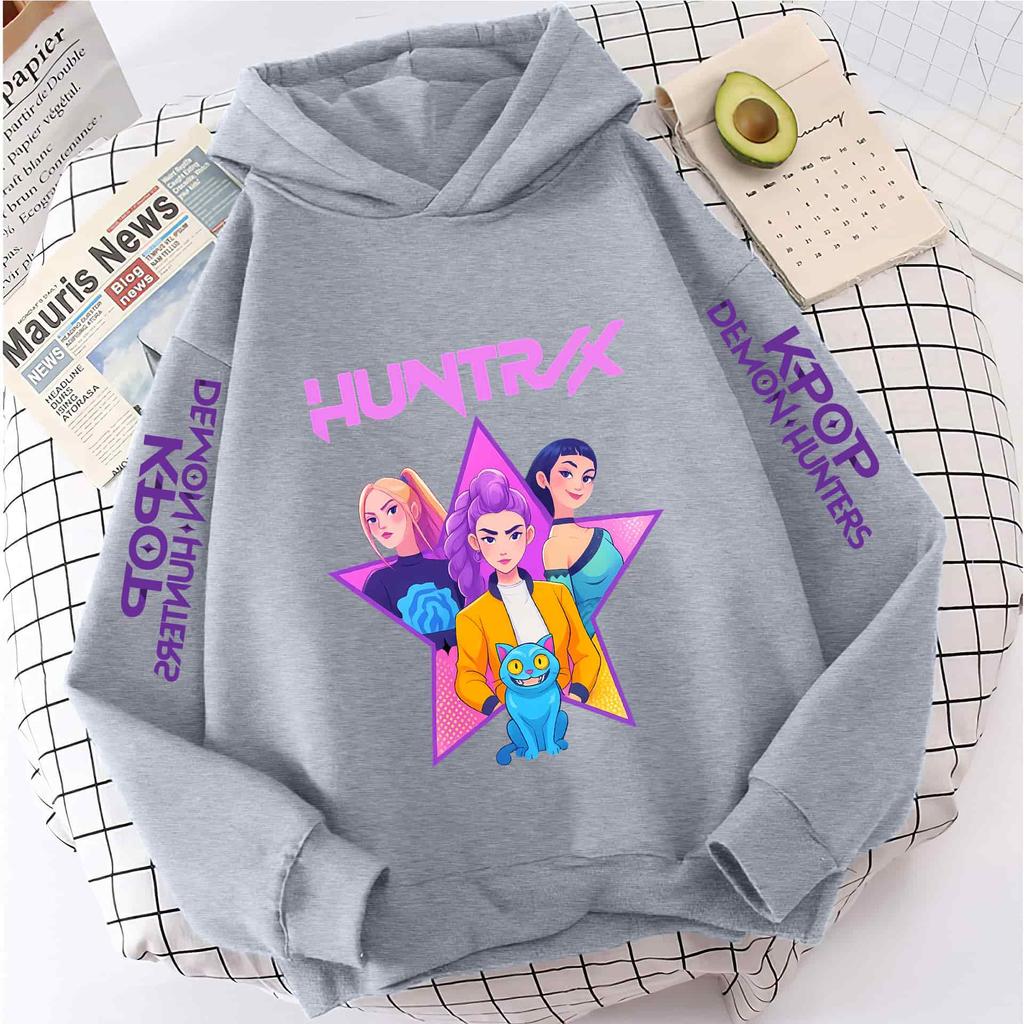 Hettegensere Sweatshirts Jenter Tegneserie Trykt Barne Jenters Hettegenser Barne Mote Uformell Topp Jenteklær