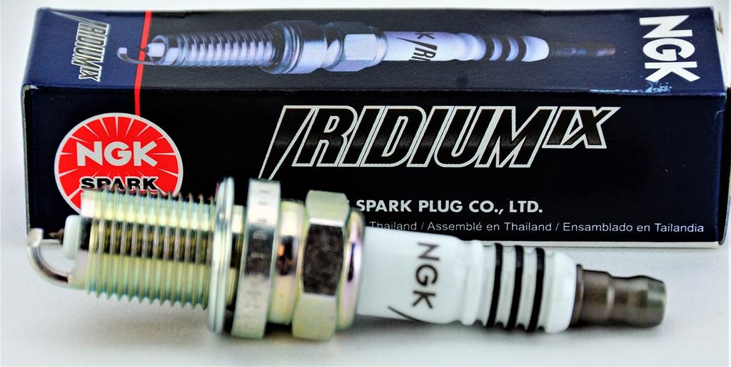 NGK Iridium IX Zündkerze BKR6EIX (Packung mit 4) Volkswagen