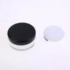 5g Portable Plastic Powder Box Empty Loose Powder Pot With Sieve Powder Puff Cosmetic Sifter Loose Jar Travel Makeup Container