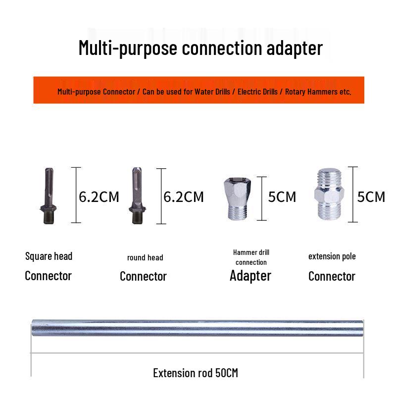 Electric Hammer Mixer with Spiral Blade for Bricklaying and Concrete Mixing