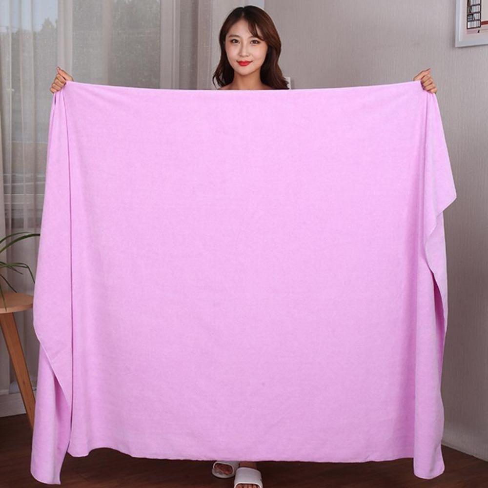 Extra Large Microfiber Bath Towel, Super Absorbent, Quick-drying Soft Hotel Beauty Salon Sauna Sports Towel