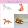 Wooden Fox Car Pendant With Cute Animal Design For Office And Home Decor