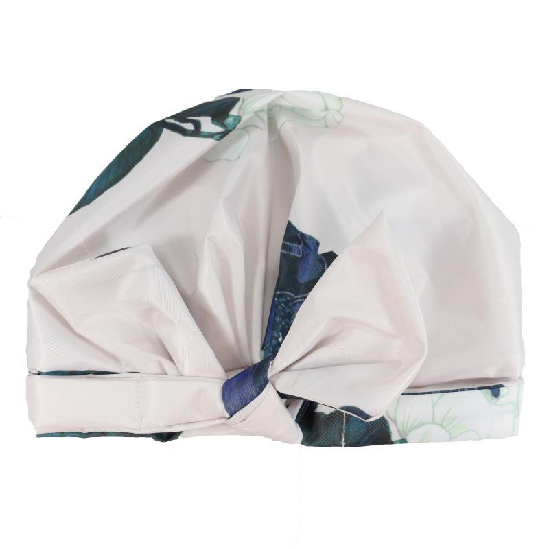 Shower Cap for Women Reusable Shower Cap for Long Hair with Non Slip Silicone Grip Waterproof Hair Cap for Shower with One Size Fits Most