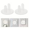 14pcs Transparent Socket Protector Universal Electrical Box Cover Decoration Electrical Box Cover Wall Cabinet Electrical Cover