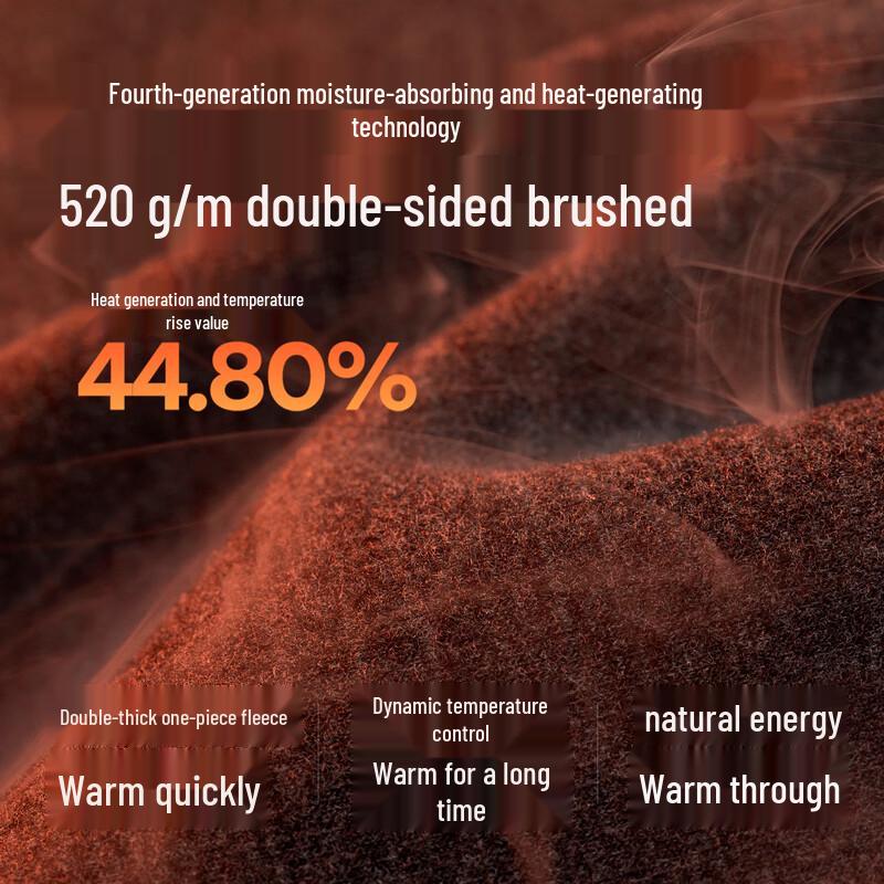 Songshan Cotton Thermal Fleece-Lined Thickened Pants