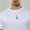 Necklace Dog Tag Pendant Ancient Egypt Egyptian Symbol Ankh Eternal Life Cross Key Life Amulet Talisman Protect Health Jewelry Charming Accessories