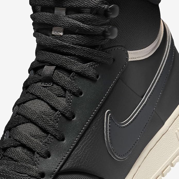 NIKE Court Vision Mid Winter - Dark Smoke Grey/Light Bone (DR7882-003) - 25.5cm
