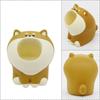 Resin Pen Holder Big Mouth Cat Cartoon Cute Mini Dog Cat Doll Paper Clip Storage Office Room Desktop Decorative Ornaments