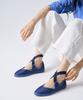 Sveti Stefan Elastic Band Ballerina Loafers_Blue Collar