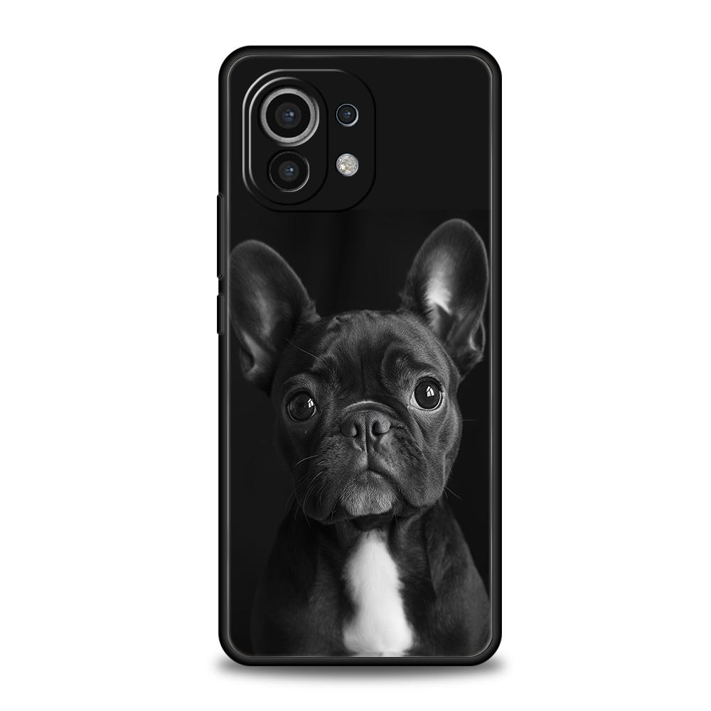 

Чехол для телефона для Xiaomi 15 14 13 12 Lite 14T 13T 12T Pro Poco X7 X6 X5 X4 X3 NFC F7 Ultra F6 Pro Мягкий чехол Французский бульдог Собака Питомец Xiaomi 14T