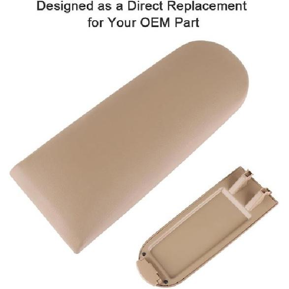 NEW Compatible With Volkswagen Jetta Golf Beetle Beige Leather Center Console