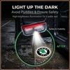 2 Stück Auto LED Tür Willkommens-Projektorleuchten Kabellose Geister Schatten Trittbeleuchtung für Skoda Octavia A5 A7 Fabia 1 Superb Kamiq Rapid Yeti Citigo S Kodiak