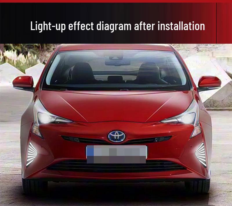 16-18 Toyota Prius LED DRL & Front Fog Light Turn Signal Conversion Kit