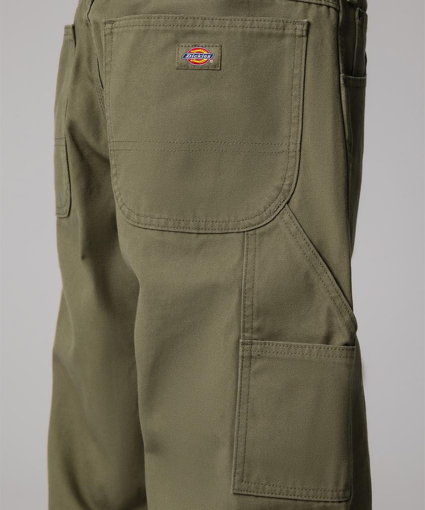 Dickies 1939 Duck Canvas Carpenter Pants Moss Green