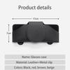 Cup Holders Leather Car Glasses Case Sunglasses Storage Box Clip For Jeep Renegade Wrangler JL JK Gladiator Grand Cherokee Compa