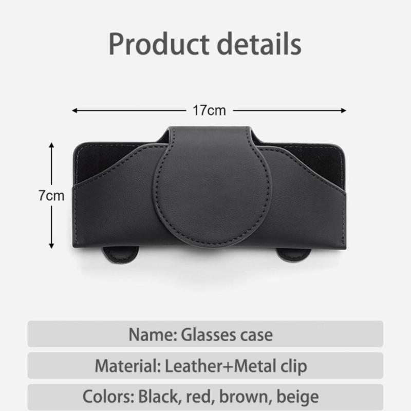 Cup Holders Leather Car Glasses Case Sunglasses Storage Box Clip For Jeep Renegade Wrangler JL JK Gladiator Grand Cherokee Compa