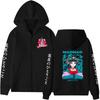 Anime Apothecary Diaries Zipper Hoodie Women Autumn Winter Loose Korean Style O-Neck Long Sleeve Fleece Hoodie
