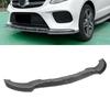 3Pcs Car Front Bumper Lip Spoiler Scratch Resistant Decorative Front Spoiler  or Replacement for   GLE‑Class
