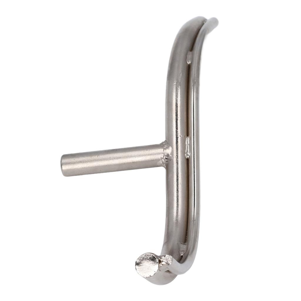 Curved Lathe Tool Rest 58 Inch Post Stainless Steel 16mm Lathe Tool Rest Holder for Woodworking