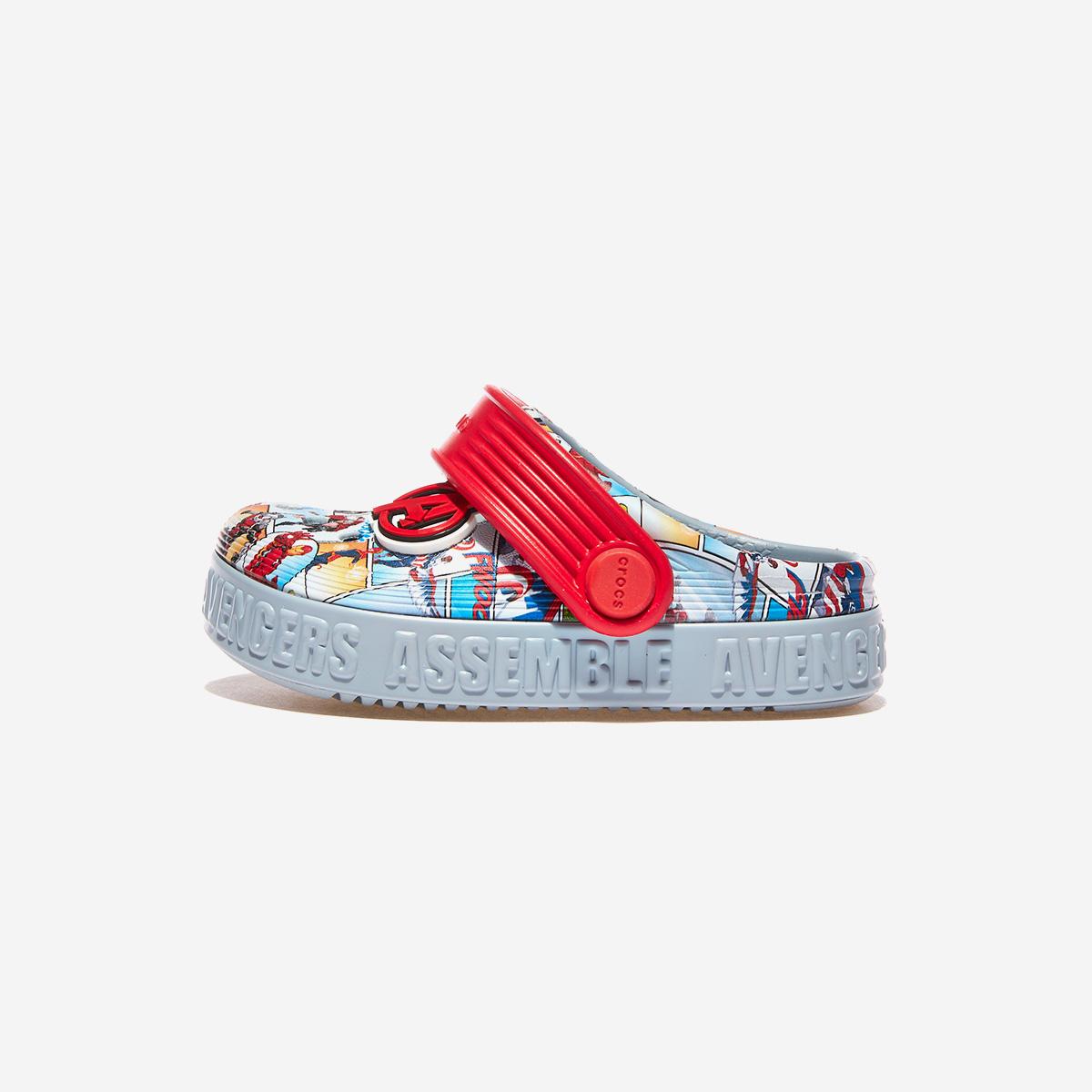 

[Crocs] Avengers Off Coat Clog Toddler, CRS209945, 1010104317, Popular Korean Shoes 150
