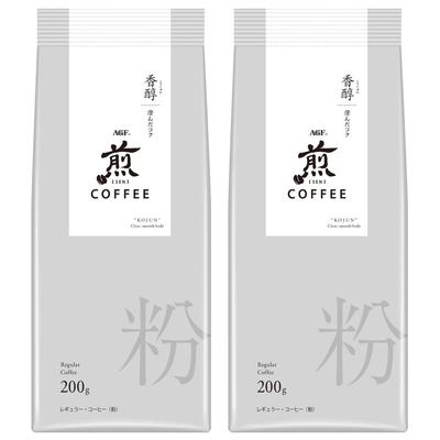 AGF Isen Regular Coffee Powder, Fragrant, Clear, Rich Flavor, 200g X 2 Bags [Coffee Powder] [Coffee Gift]