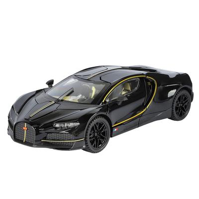 1/24 Bugatti Tourbillon Chiron Legierung Sportwagen Modell Diecast Metall Rennwagen Superfahrzeuge Automodell Sound- und Lichtsimulation Kindergeschenk