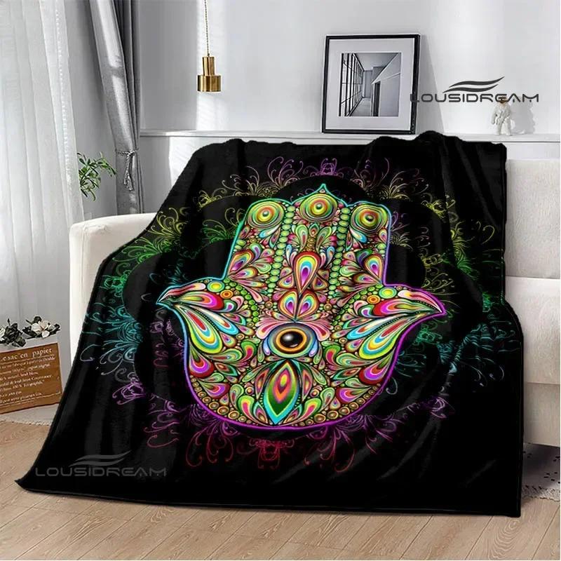 3D Fatima-Hand Aufgedruckte Decken Modische Warme Decke Weiche Und Bequeme Decke Haus Reise Decke Geburtstagsgeschenk
