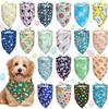 20 Pcs Pet Bandanas Triangle Scarfs for Dogs Christmas Thanksgiving Halloween Holiday Accessories for Cats And Dogs