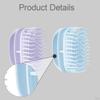 Scalp Massage Brush Set, Hair Washing Brush, Compact Rubber for Removing Residue,