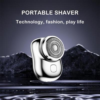 Upgraded Blade Head Electric Shaver for Men Pocket Razor Portable Shaving Machine IPX7 Waterproof USB Rechargeable Beard Trimmer