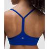 Lululemon Flow Y BrA Nulu  Light Support  A C Cups gAlACtiC CobAlt