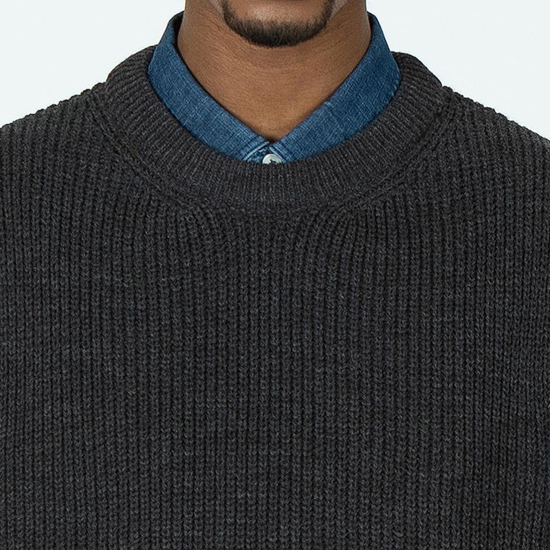 Seuteulaikeu Unknown Knit Vest (Charcoal)
